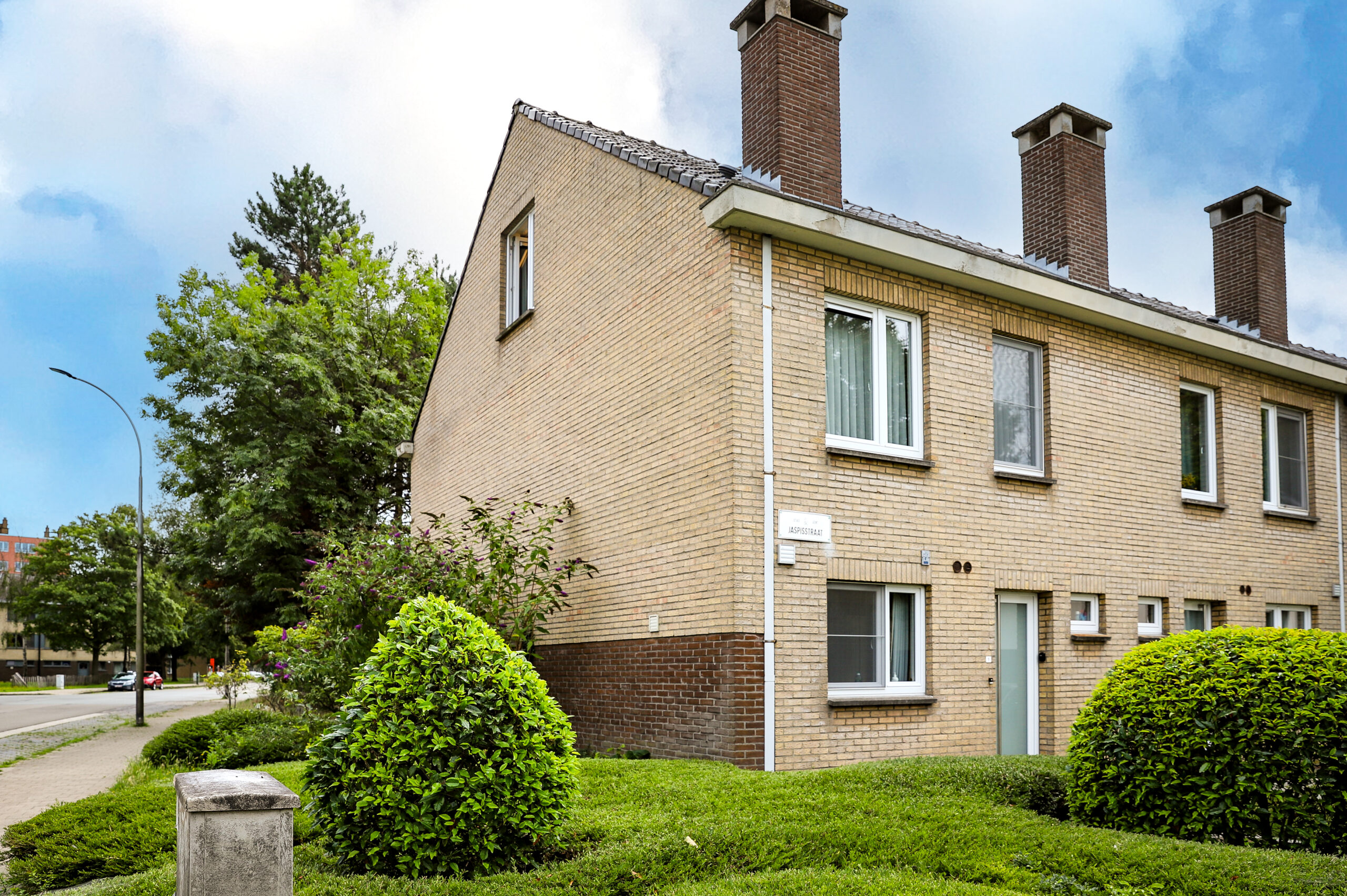 gevel van één van de huisjes van inclusief wonen